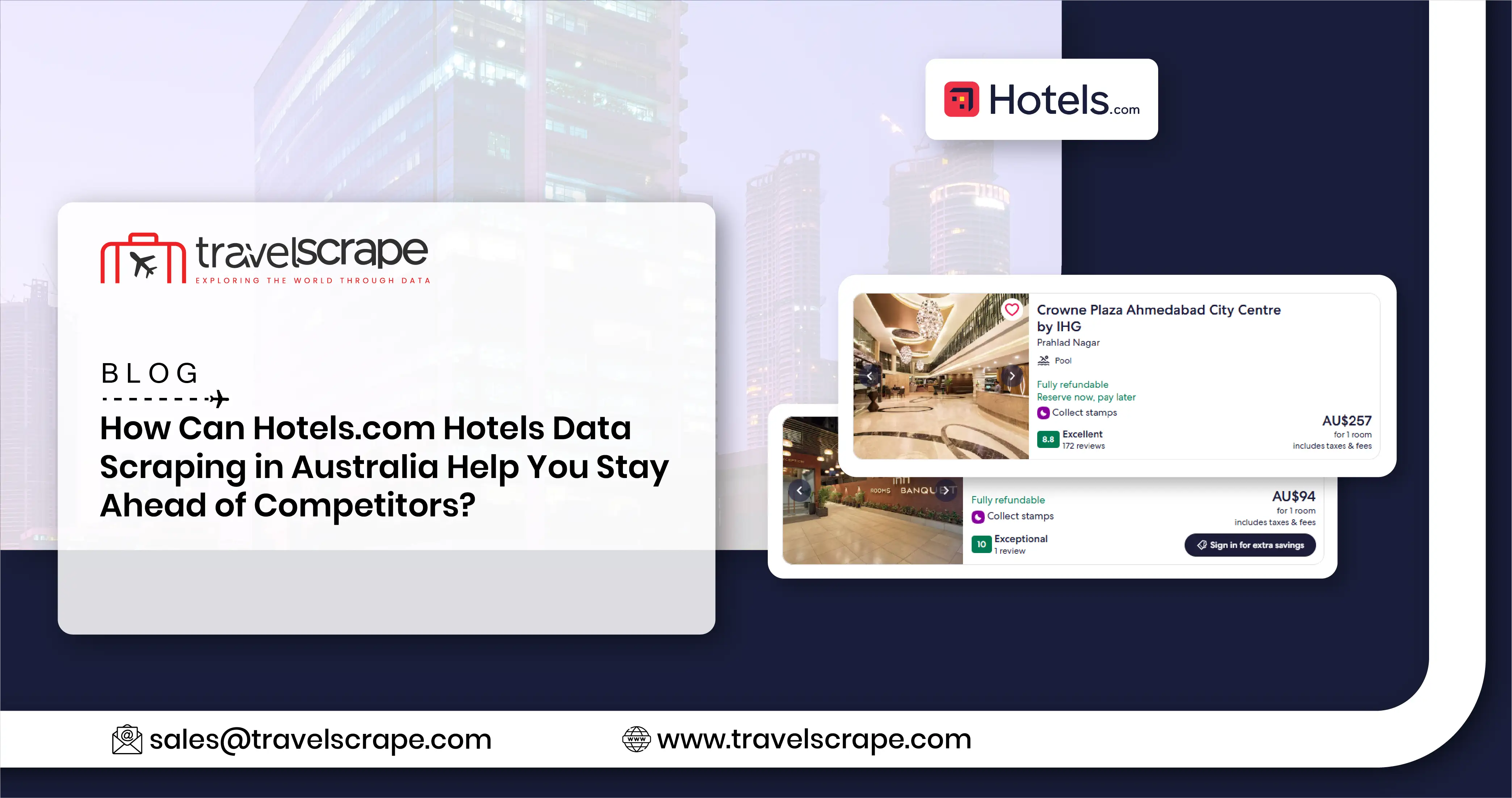 How Can Hotels.com Hotels Data Scraping in Australia Help You Stay Ahead of Competitors